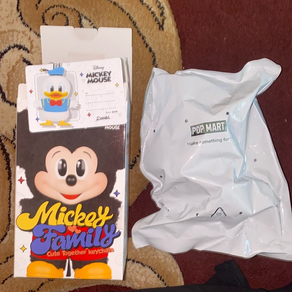 Pop Mart Mickey and Family Cute Together Confirmed Plush- DONALD DUCK